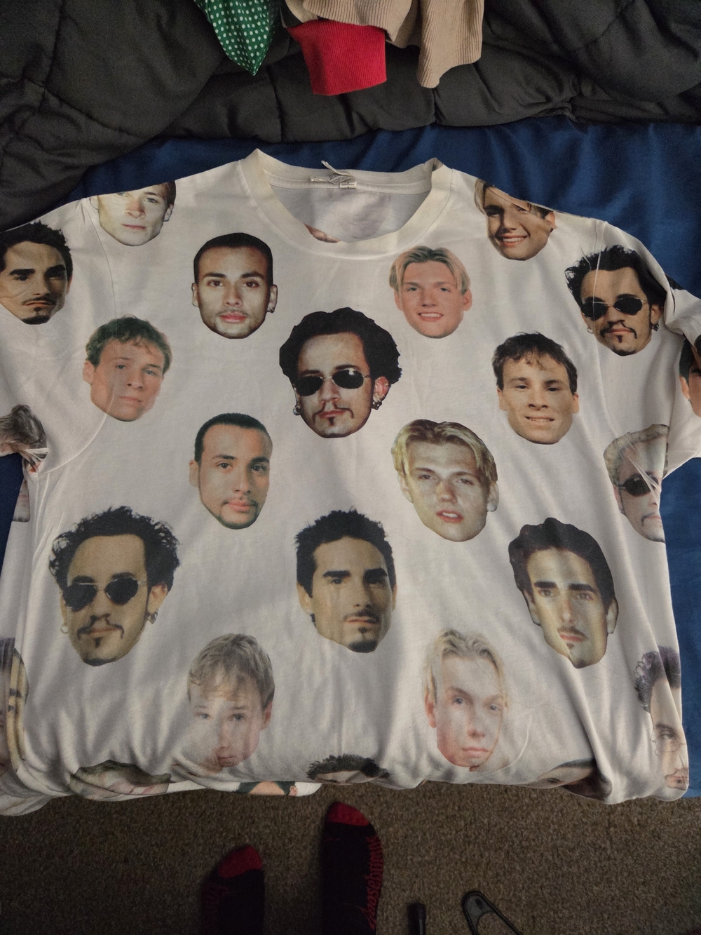 Women's Backstreet Boys face t-shkrt
